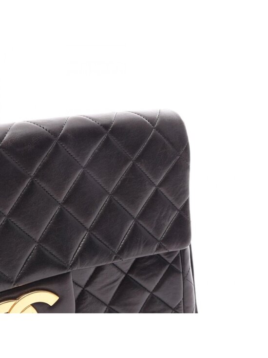 Chanel Backpack Quilted Black Lambskin main image 7